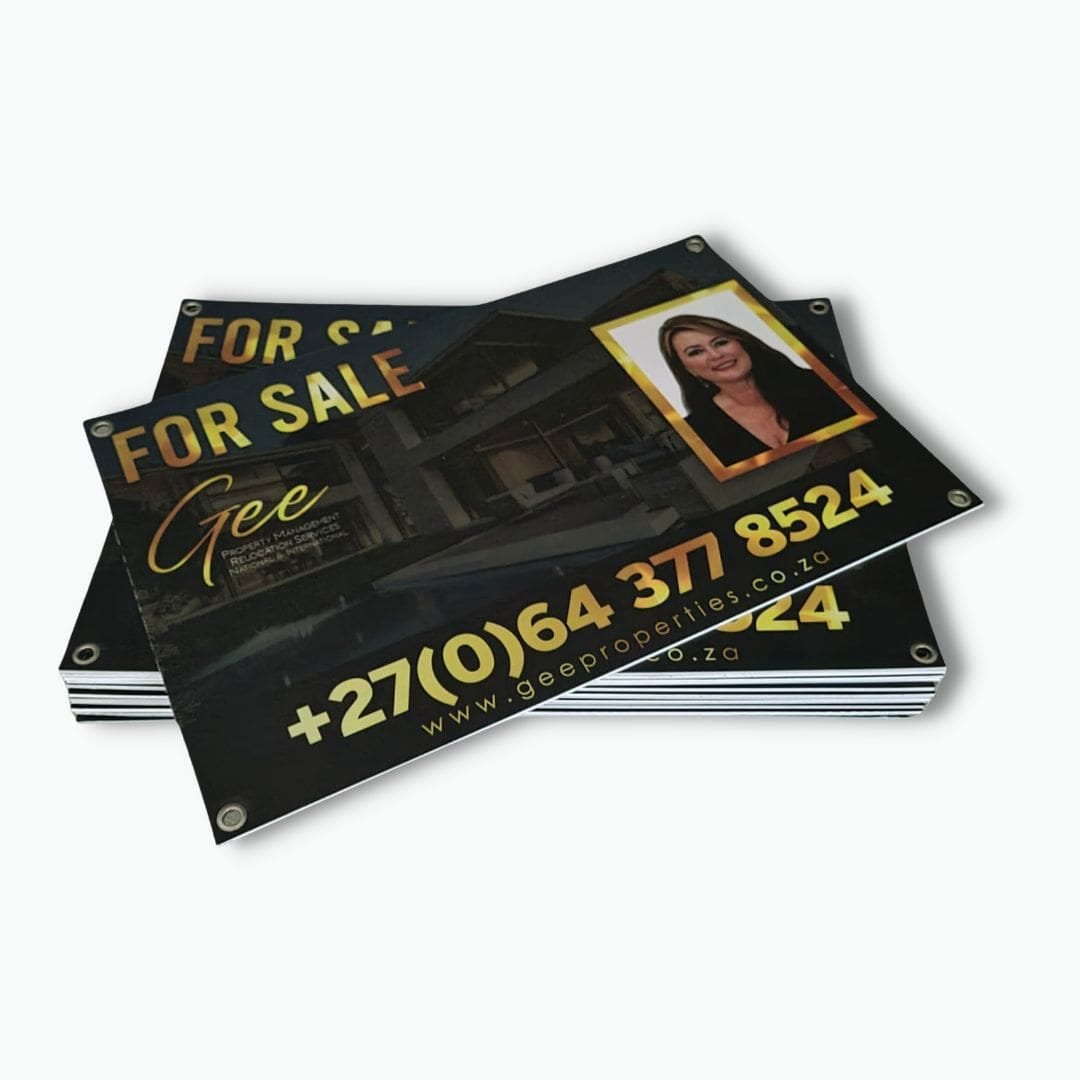 Correx Estate Agent Boards