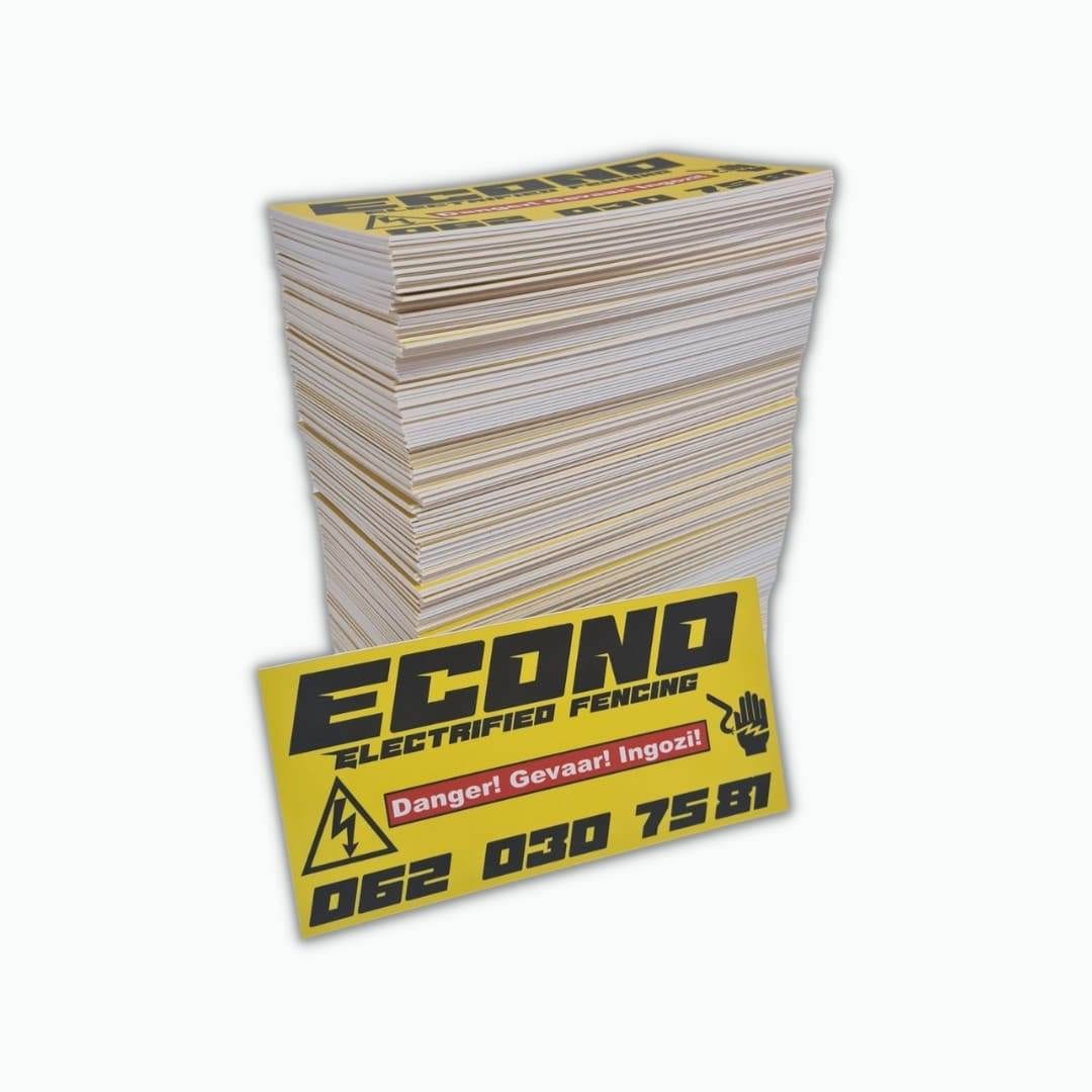 ABS Plastic Signage Board