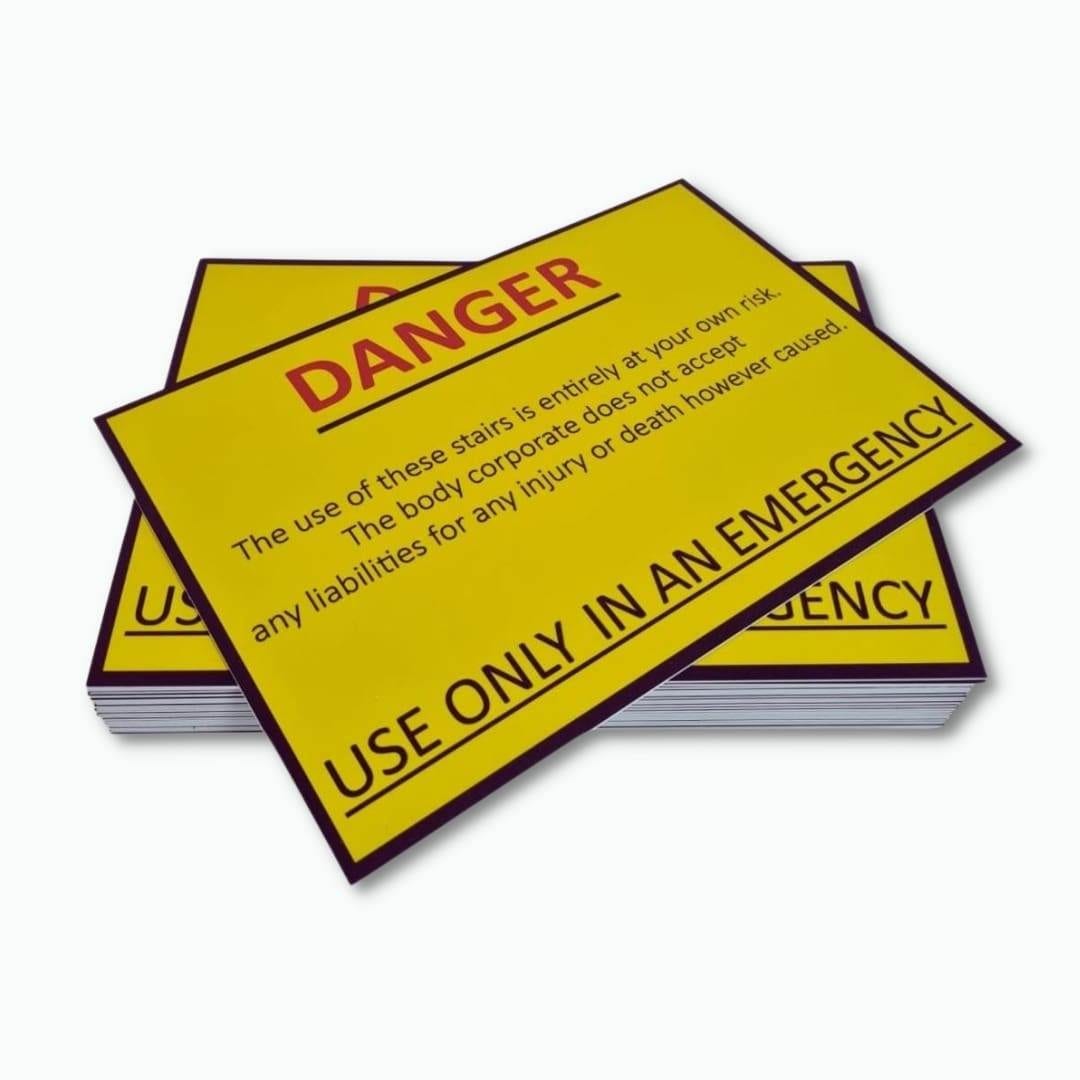 ABS Plastic Signage Board