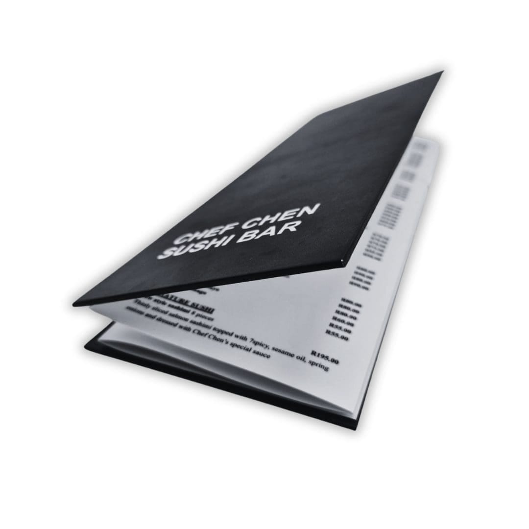 24hrMedia Black and White Menu