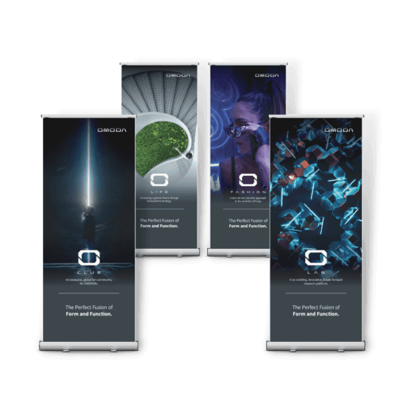 Pull-up banner designed and printed in Cape Town