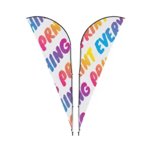 Branded Sharkfin Banners for outdoor events South Africa
