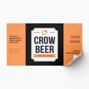 beer label