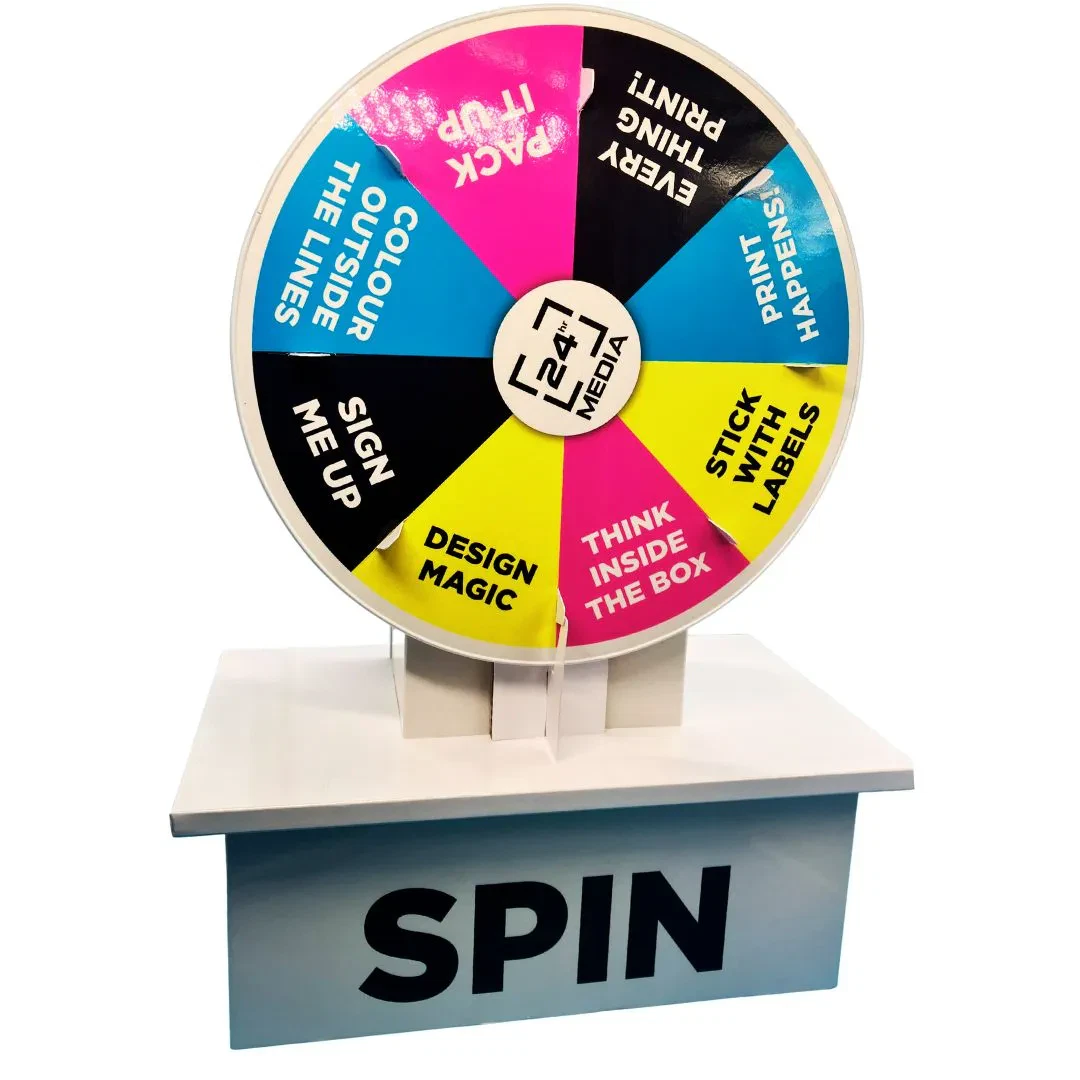 24hrMedia Spinning Wheel