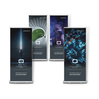 Pull-up banner designed and printed in Cape Town